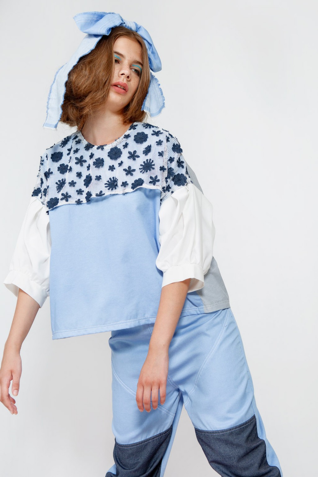 ZOE TOP LIGHT BLUE